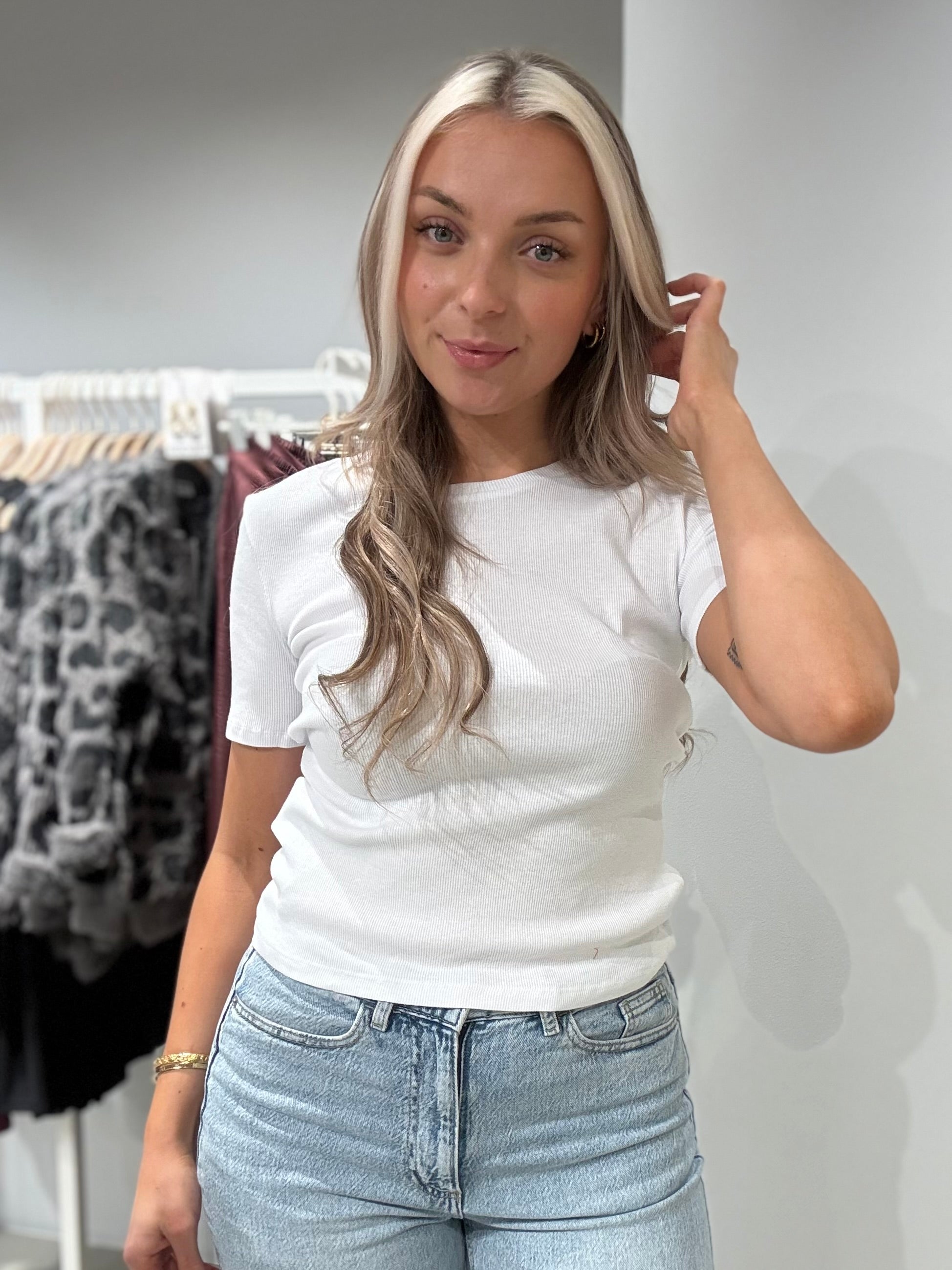 OBJMOLI T-Shirt - White